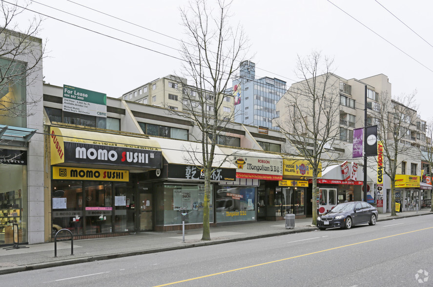 1230-1242 Robson St, Vancouver, BC à louer - Photo principale - Image 1 de 5