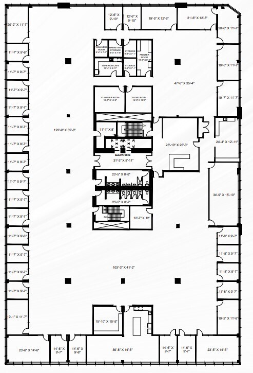 6750 Century Ave, Mississauga, ON à louer Plan d’étage- Image 1 de 1