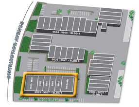 9593-9607 Distribution Ave, San Diego, CA for lease Site Plan- Image 1 of 1