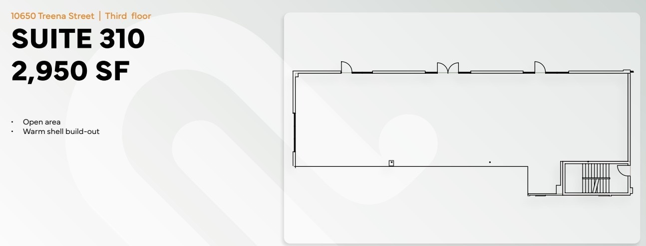 10680 Treena St, San Diego, CA for lease Floor Plan- Image 1 of 1