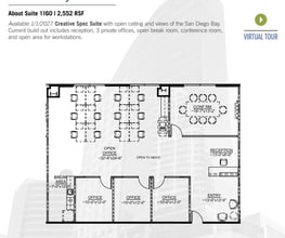 655 W Broadway, San Diego, CA for lease Floor Plan- Image 1 of 1