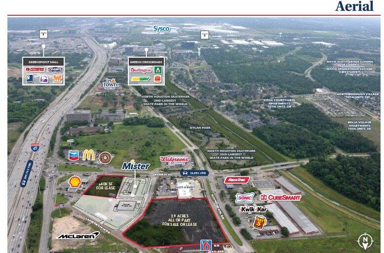 180 W Rankin Rd, Houston, TX à vendre - Photo du bâtiment - Image 2 de 2