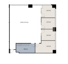 7676 Hazard Center Dr, San Diego, CA for lease Floor Plan- Image 1 of 2