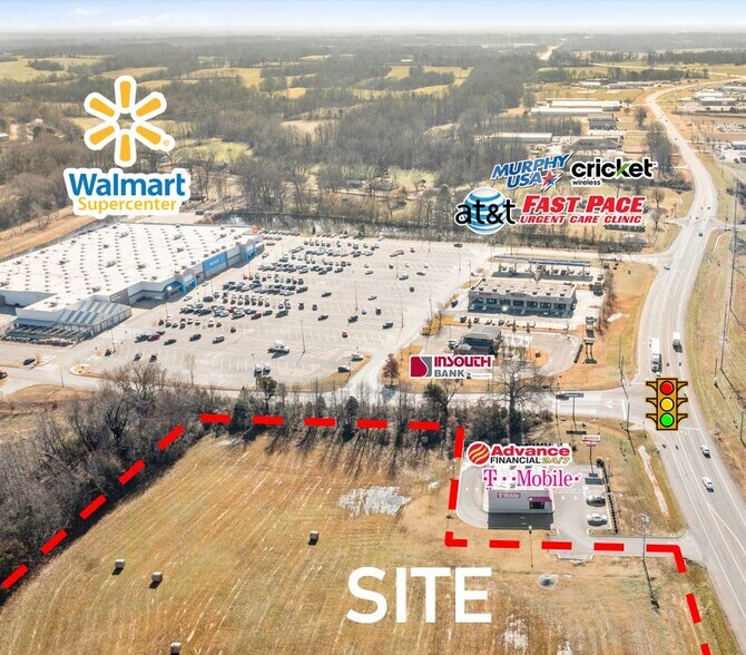 S Dupree St & W Main St, Brownsville, TN for sale - Building Photo - Image 1 of 4