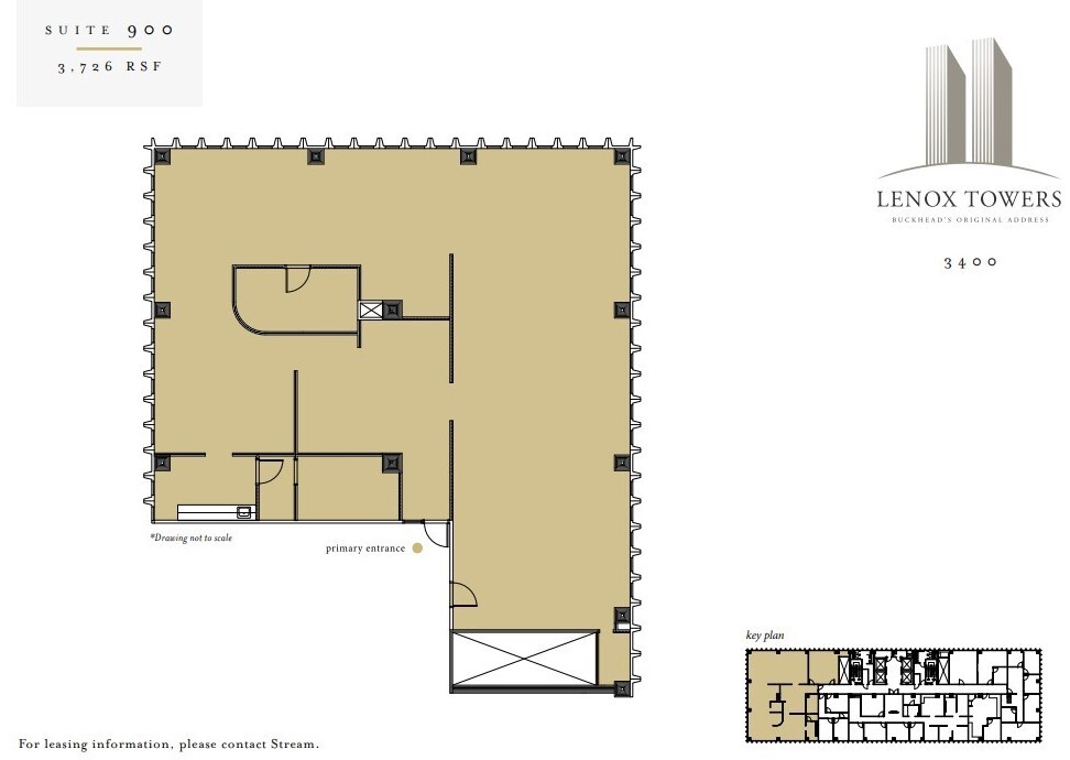 3400 Peachtree Rd NE, Atlanta, GA for lease Floor Plan- Image 1 of 1