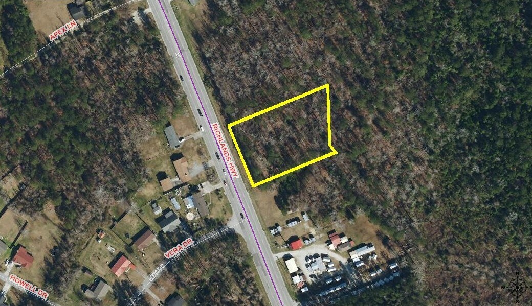 L2 Richlands Hwy, Jacksonville, NC for sale Aerial- Image 1 of 2
