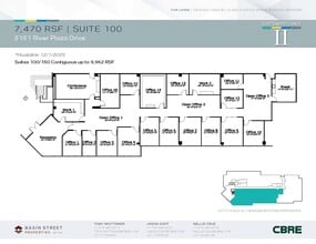 2150 River Plaza Dr, Sacramento, CA à louer Plan d’étage- Image 1 de 2