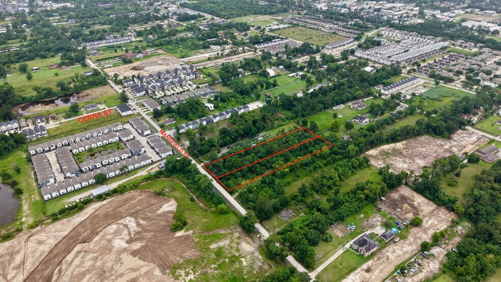 2315 Mansfield St, Houston, TX à vendre - Aérien - Image 3 de 3