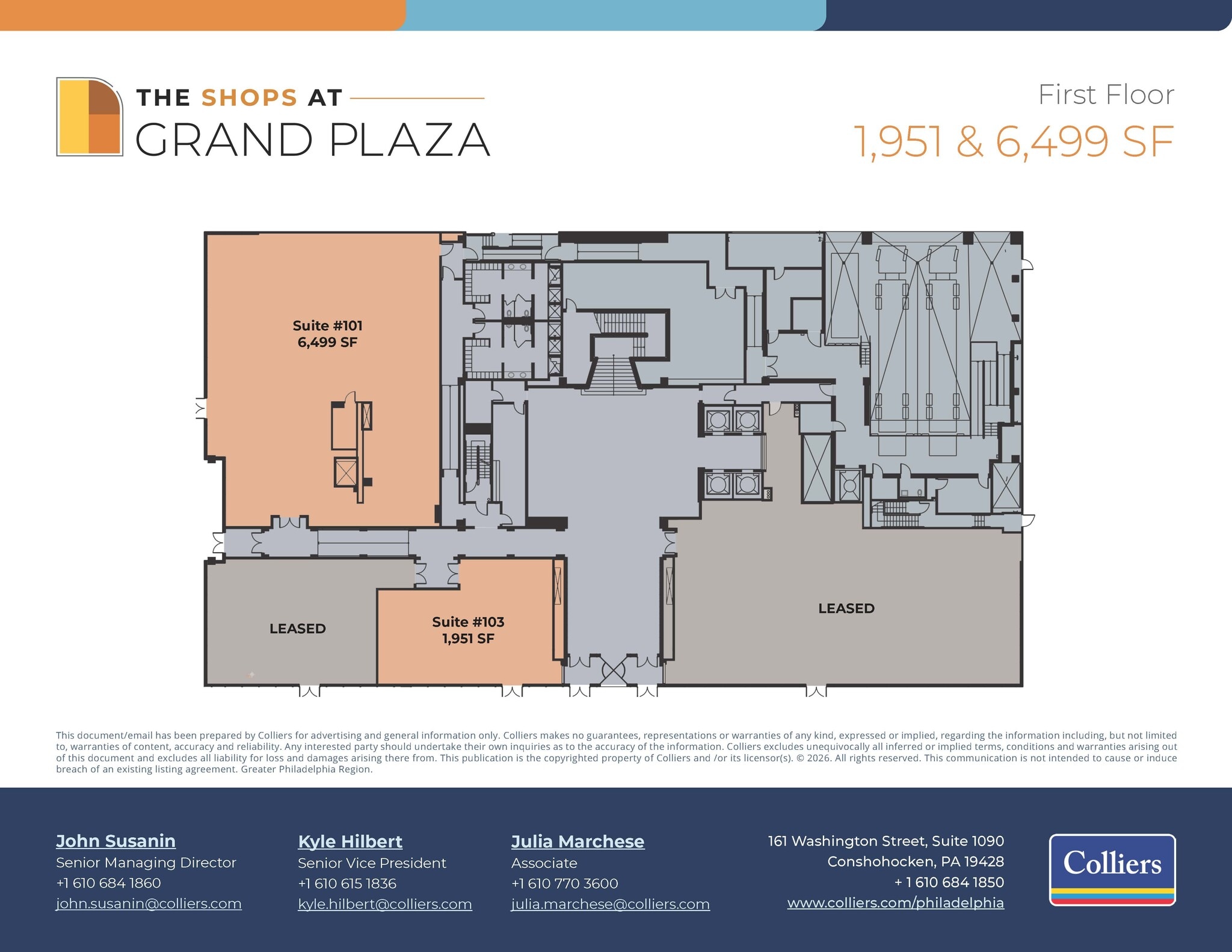 835 W Hamilton St, Allentown, PA for lease Floor Plan- Image 1 of 1