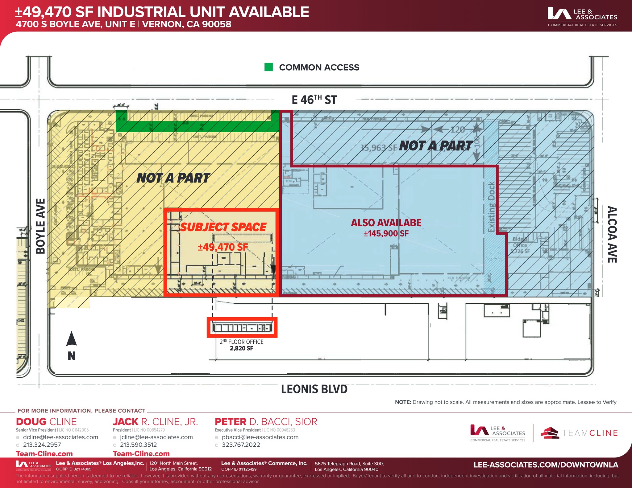 4700 S Boyle Ave, Vernon, CA for lease Site Plan- Image 1 of 6