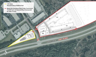 Commerce Lakes Drive, Fort Myers, FL - Aérien  Vue de la carte - Image1