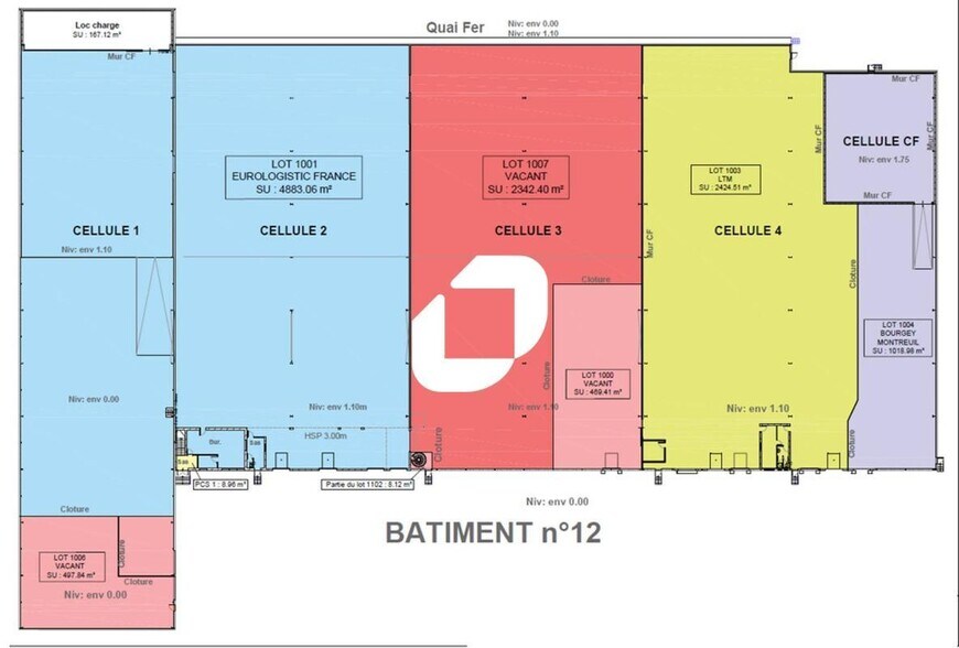 12 Rue De Cherbourg, Strasbourg à louer - Plan d’étage - Image 2 de 3
