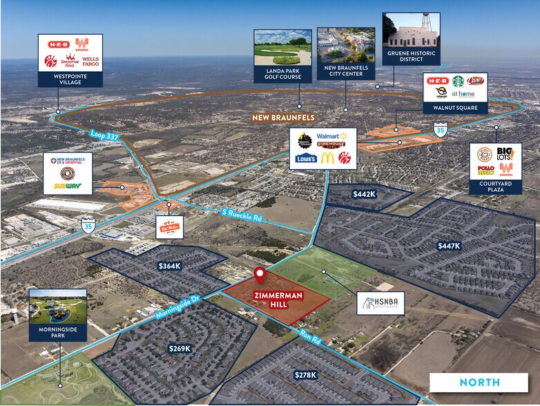 441 Ron Rd, Marion, TX à vendre - Aérien - Image 2 de 4