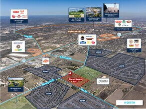 441 Ron Rd, Marion, TX - AÉRIEN  Vue de la carte - Image1