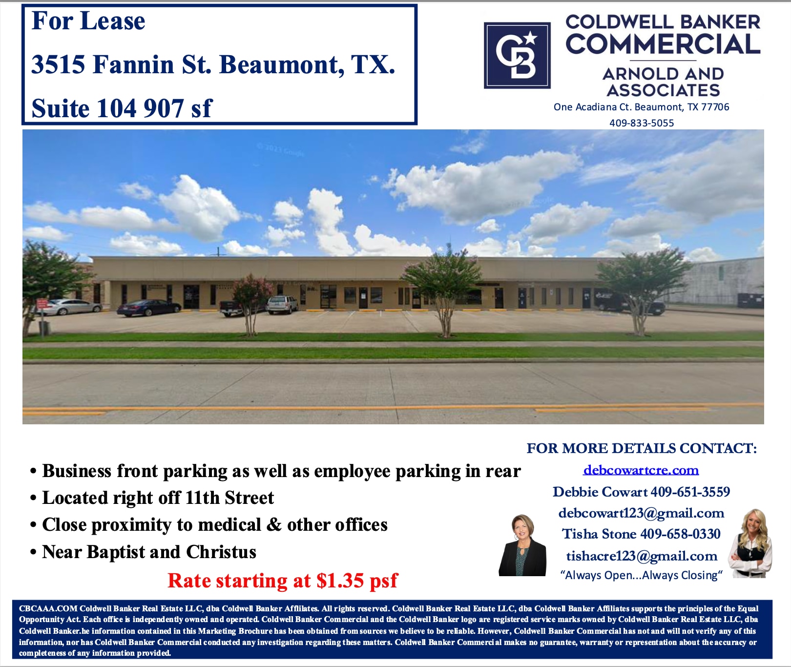 3515 Fannin St, Beaumont, TX for lease Interior Photo- Image 1 of 3