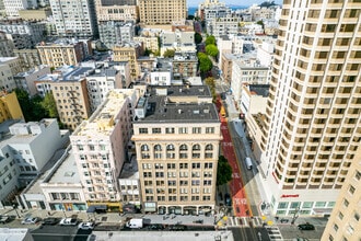 500 Sutter St, San Francisco, CA - AERIAL map view - Image1