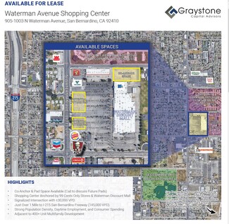 More details for 1003 Waterman Ave, San Bernardino, CA - Land for Lease