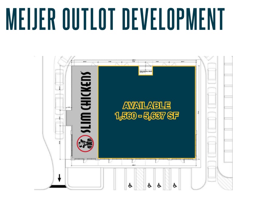 3883 E Grand River Ave, Howell, MI à louer Plan d’étage- Image 1 de 1
