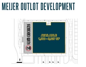 3883 E Grand River Ave, Howell, MI à louer Plan d’étage- Image 1 de 1