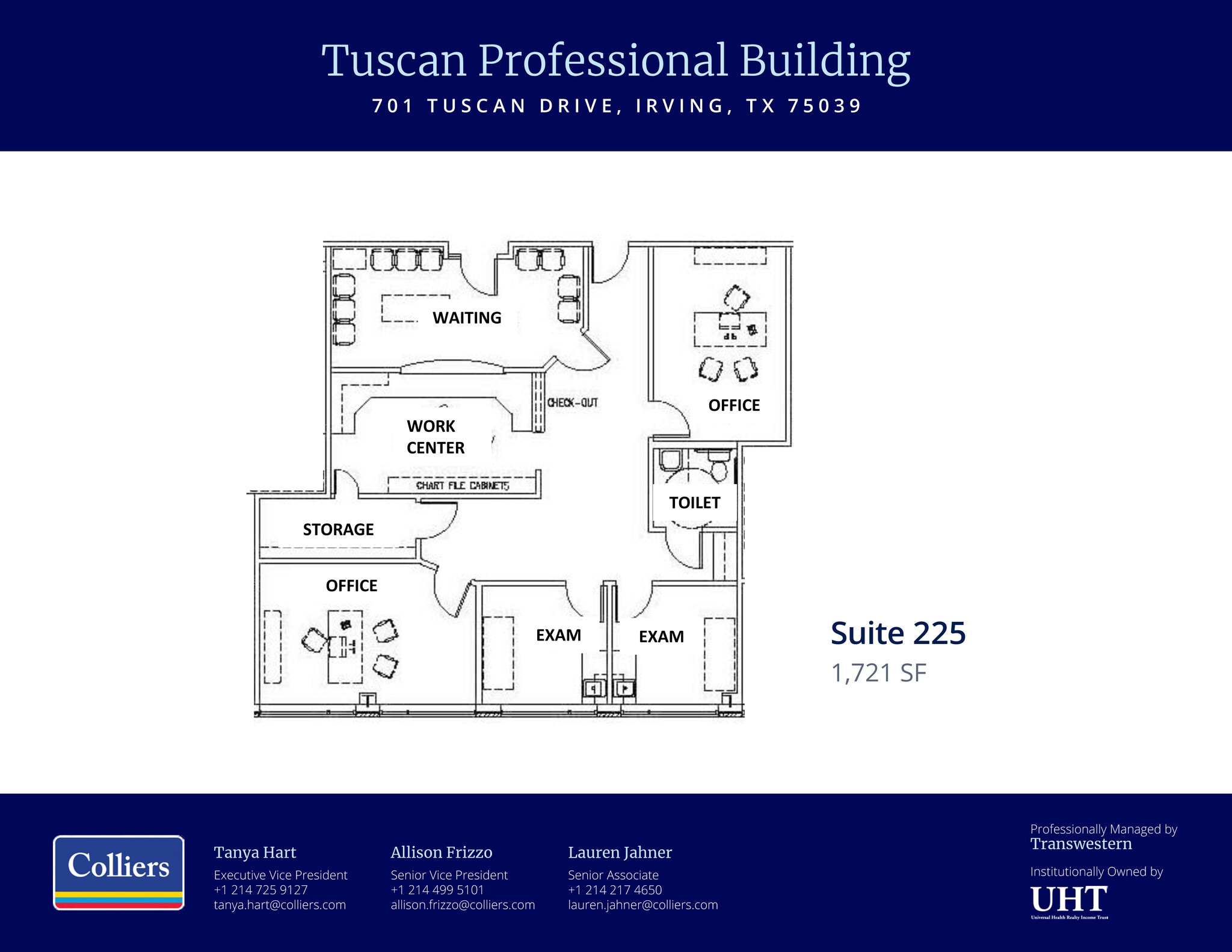 701 Tuscan Dr, Irving, TX for lease Floor Plan- Image 1 of 1