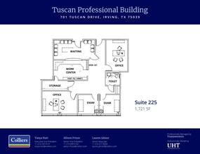 701 Tuscan Dr, Irving, TX for lease Floor Plan- Image 1 of 1