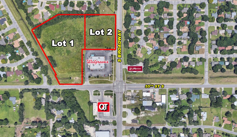 5535 S Broadway, Wichita, KS for sale - Aerial - Image 1 of 1