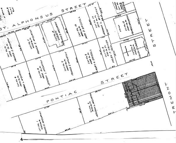 1536-1542 Tremont St, Boston, MA for lease - Plat Map - Image 2 of 5