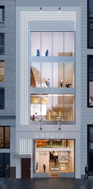 Plus de détails pour 11 W 56th St, New York, NY - Commerce de détail à louer
