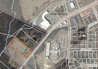 Plus de détails pour 1026 W Georgia Rd, Simpsonville, SC - Terrain à vendre