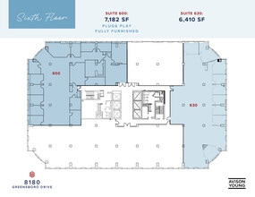 8180-8200 Greensboro Dr, McLean, VA for lease Floor Plan- Image 1 of 1