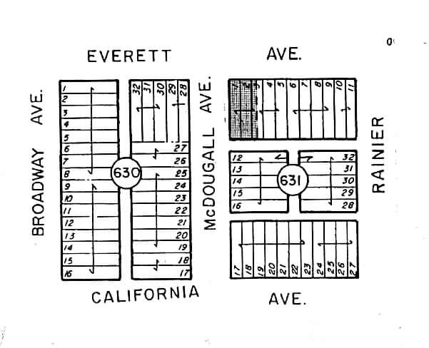 2202 Everett Ave, Everett, WA for lease - Plat Map - Image 2 of 10
