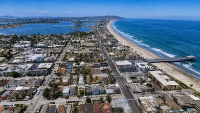 849-855 Emerald St, San Diego, CA - Aérien  Vue de la carte