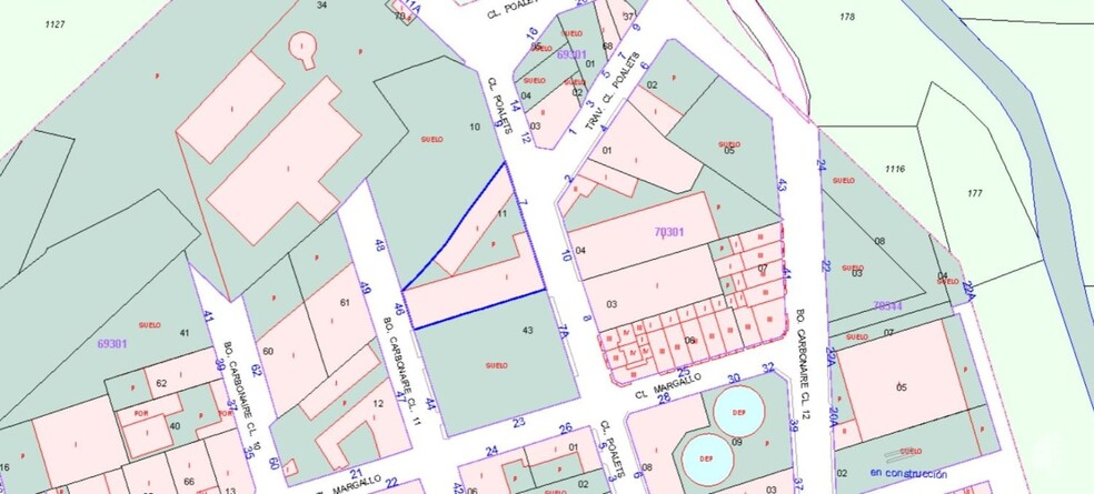 Carrer Poalets, 7, La Vilavella, Castellón for sale - Plat Map - Image 2 of 2