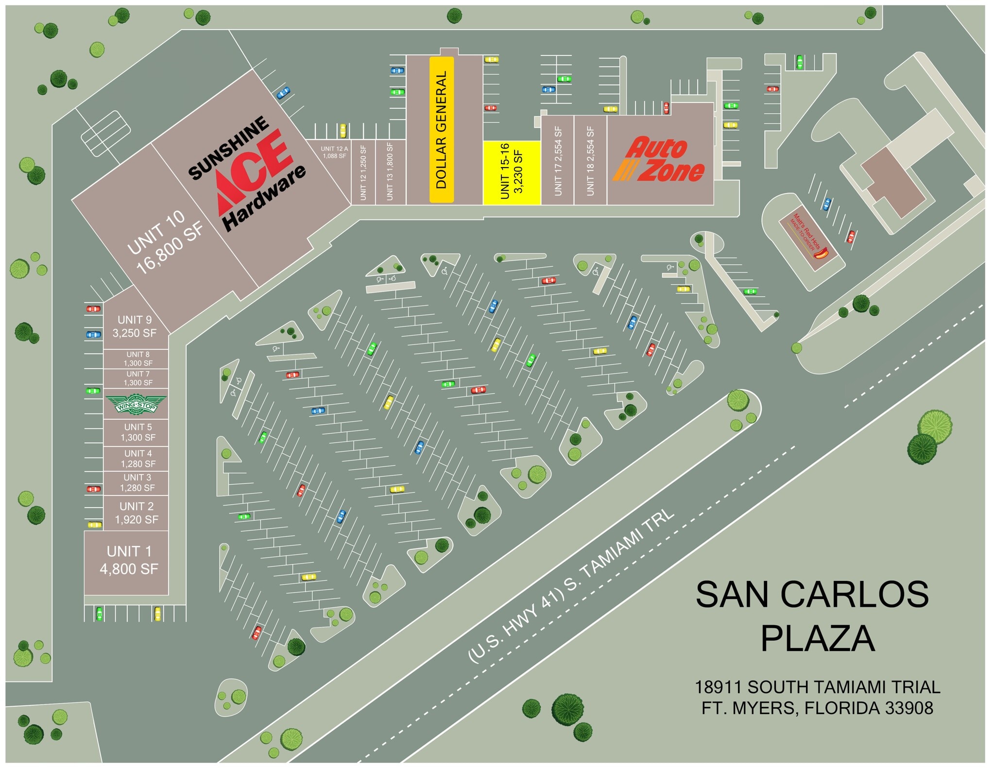 18911 S Tamiami Trl, Fort Myers, FL for lease Site Plan- Image 1 of 1
