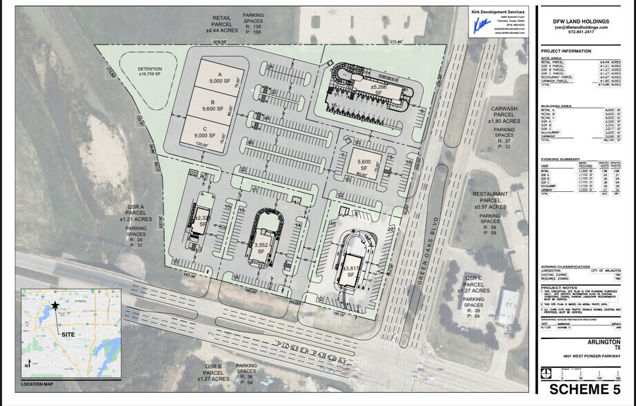 1250 W Green Oaks Blvd, Arlington, TX à vendre - Photo principale - Image 1 de 1