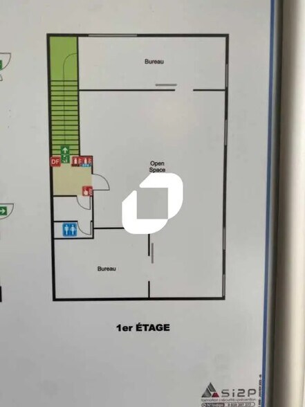 Bureau dans Romainville à louer - Plan d’étage - Image 2 de 2