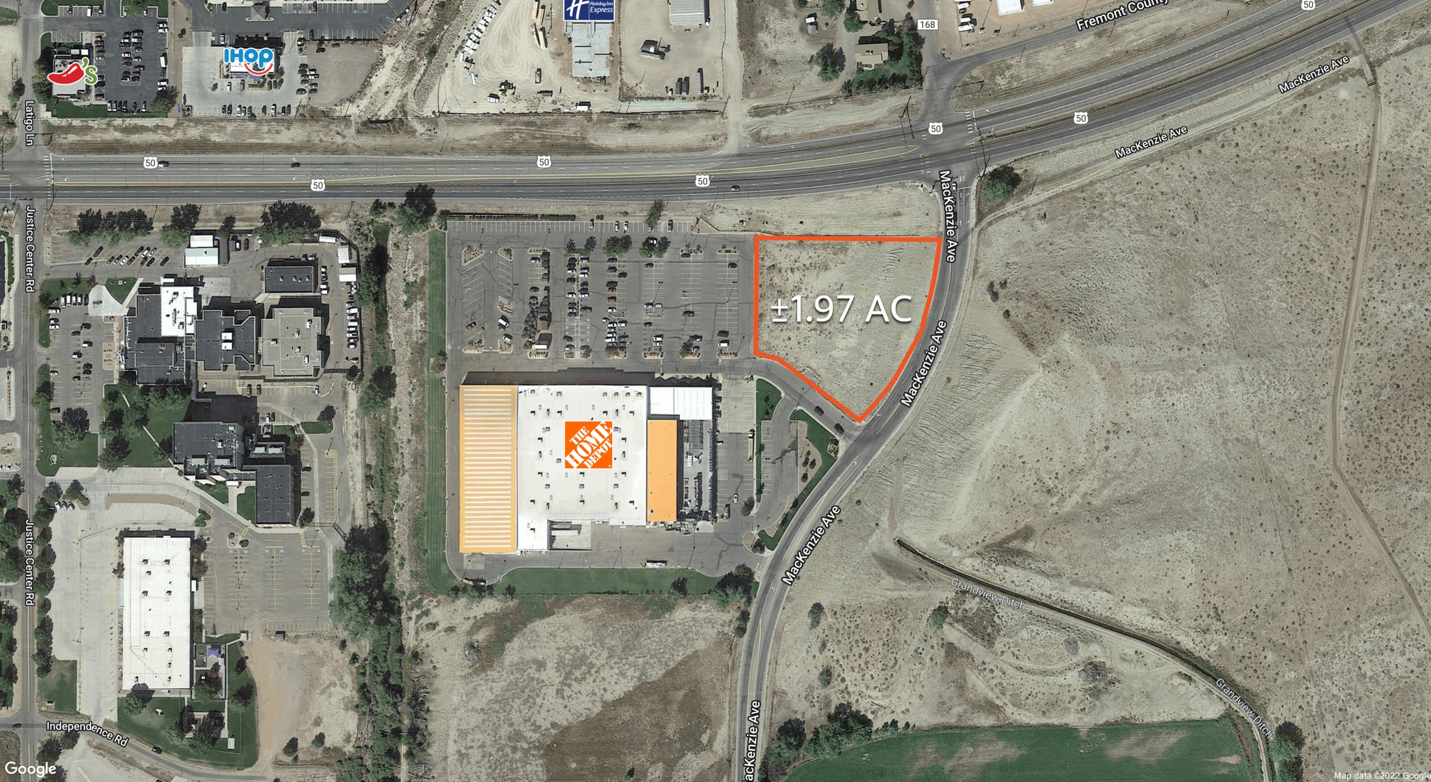 US Hwy 50 & MacKenzie Ave, Canon City, CO for sale Aerial- Image 1 of 4