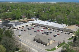 1217-1275 Sheridan Rd, Winthrop Harbor, IL - Aerial  map view