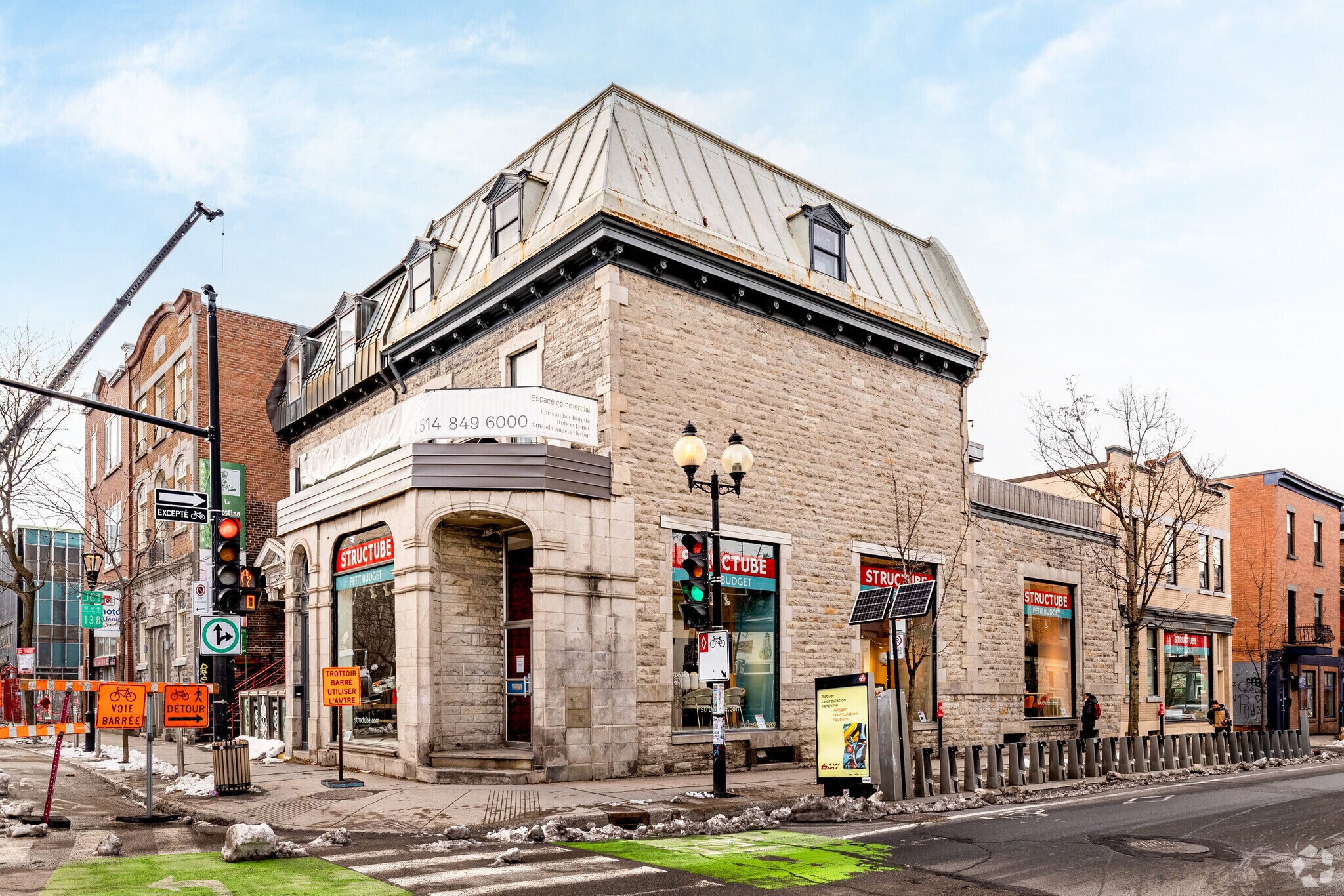 3782 Rue Saint-Denis, Montréal, QC à vendre Photo du bâtiment- Image 1 de 1