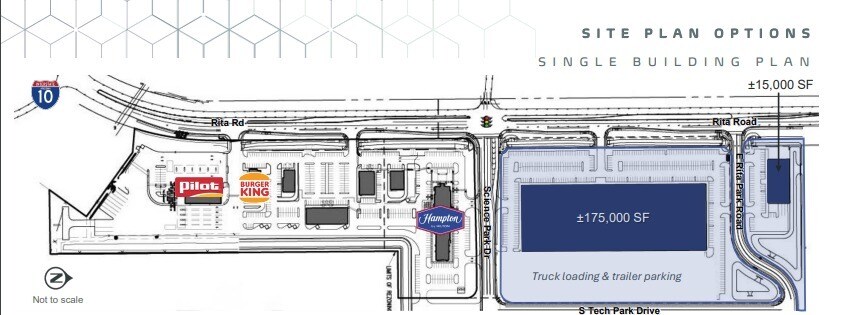 S Rita Rd, Tucson, AZ à vendre - Plan de site - Image 3 de 4