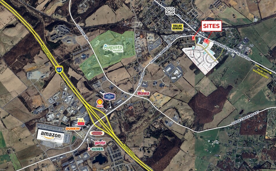 1885 Jefferson Hwy, Fishersville, VA for sale - Building Photo - Image 3 of 3