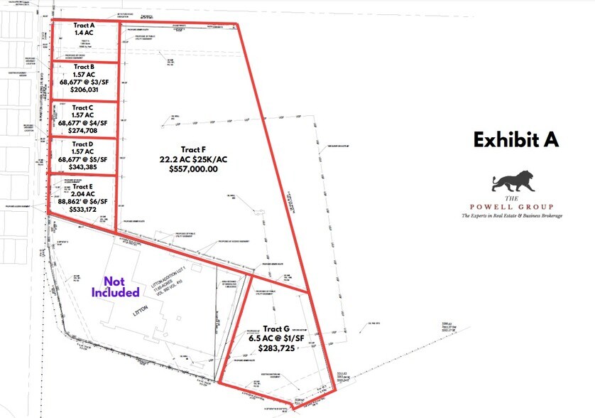 1801 NE Loop 289, Lubbock, TX à vendre - Plan de site - Image 1 de 2