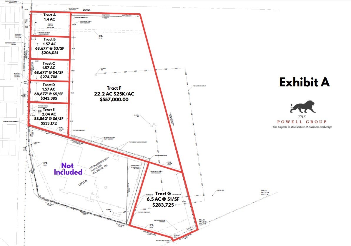 1801 NE Loop 289, Lubbock, TX à vendre Plan de site- Image 1 de 3