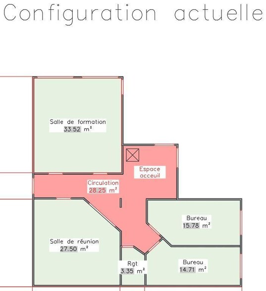 Office in Cergy for sale - Floor Plan - Image 2 of 11