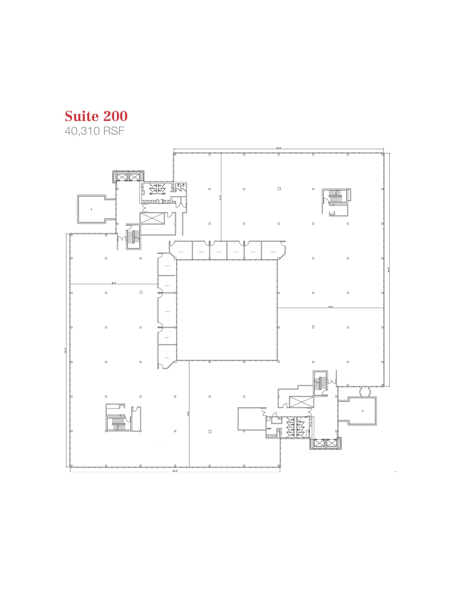 25200 Telegraph Rd, Southfield, MI à vendre Plan d’étage- Image 1 de 1