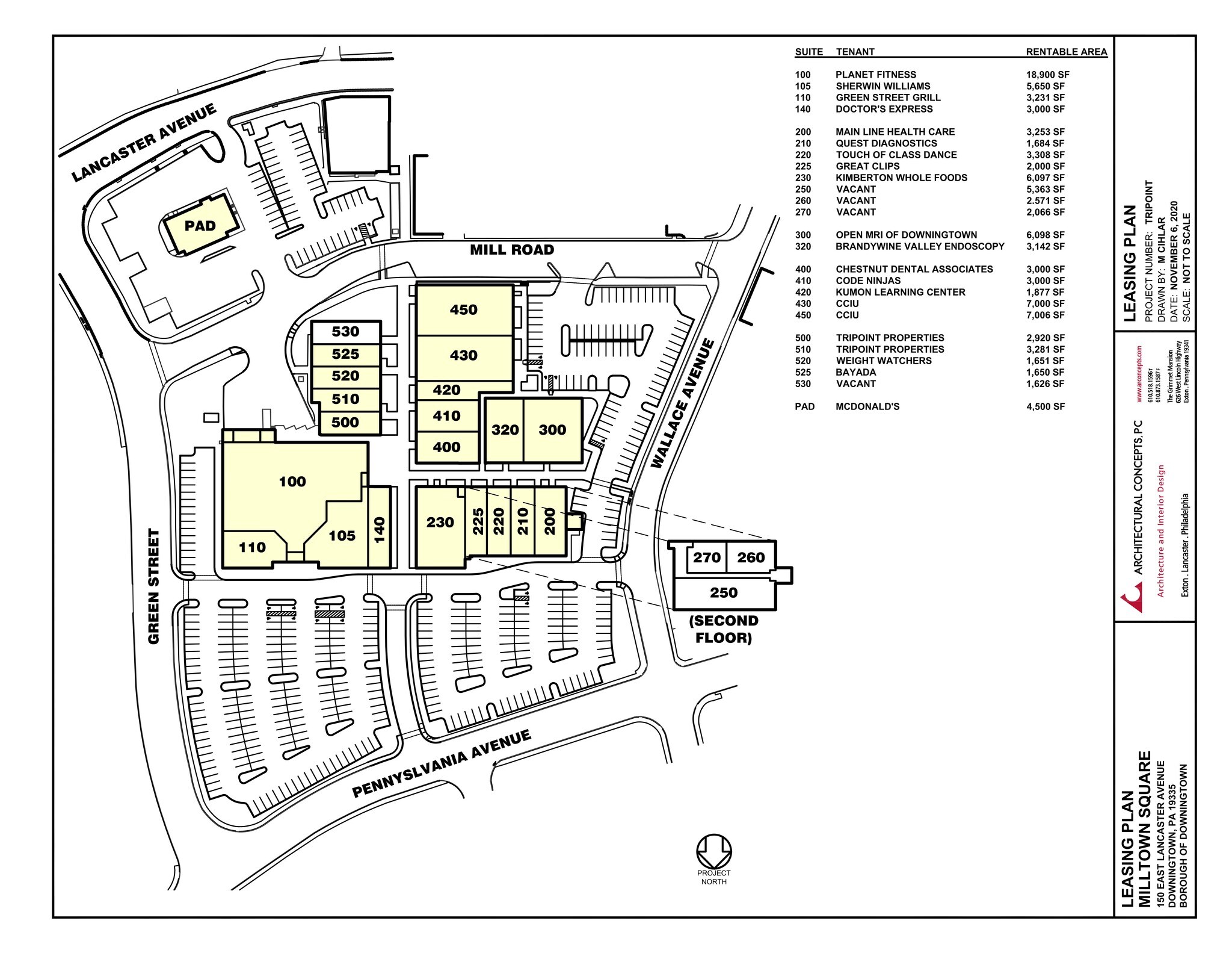 150 E Pennsylvania Ave, Downingtown, PA for lease Site Plan- Image 1 of 1
