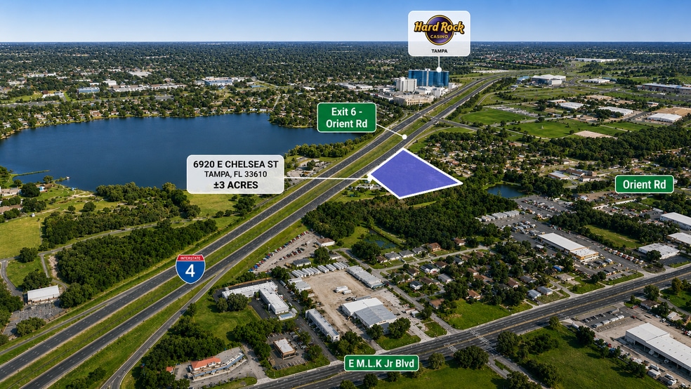 6920 E Chelsea St, Tampa, FL for sale - Aerial - Image 2 of 11