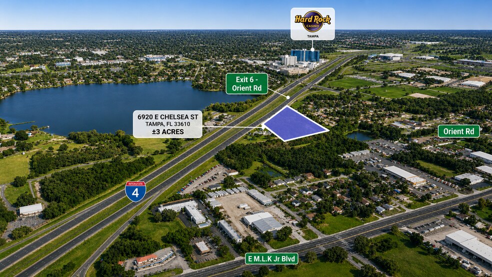6920 E Chelsea St, Tampa, FL à vendre - Aérien - Image 2 de 11