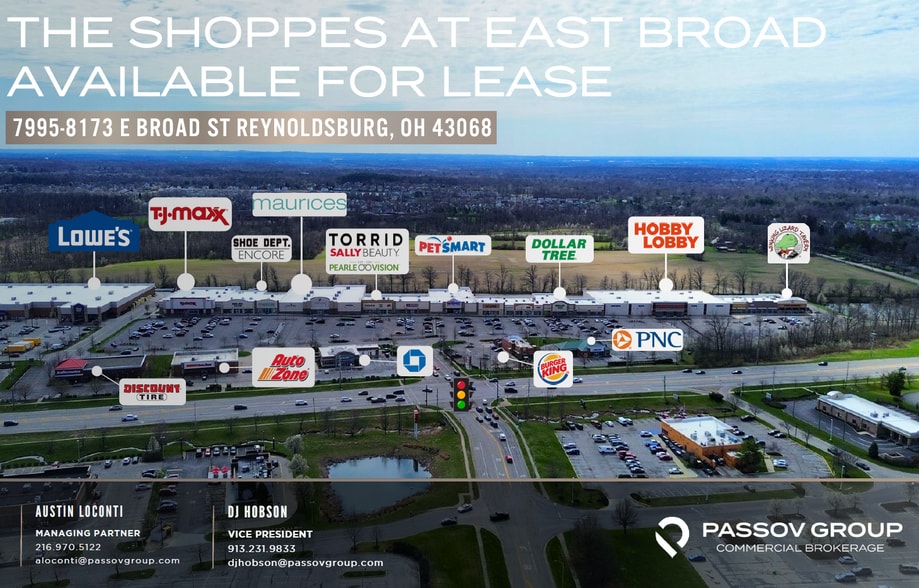 7995-8173 E Broad St, Reynoldsburg, OH for lease - Primary Photo - Image 1 of 6