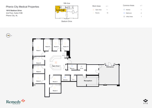 1810 Stadium Dr, Phenix City, AL à louer Plan d’étage- Image 1 de 24